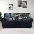 Owl At Night Print Sofa Cover