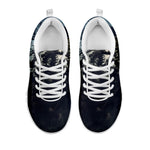 Owl At Night Print White Sneakers