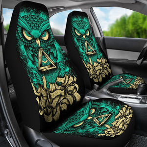 Owl Eye Of Providence Universal Fit Car Seat Covers GearFrost