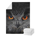 Owl Eyes Print Blanket