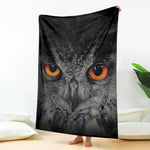 Owl Eyes Print Blanket