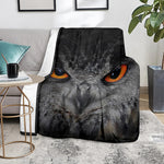 Owl Eyes Print Blanket