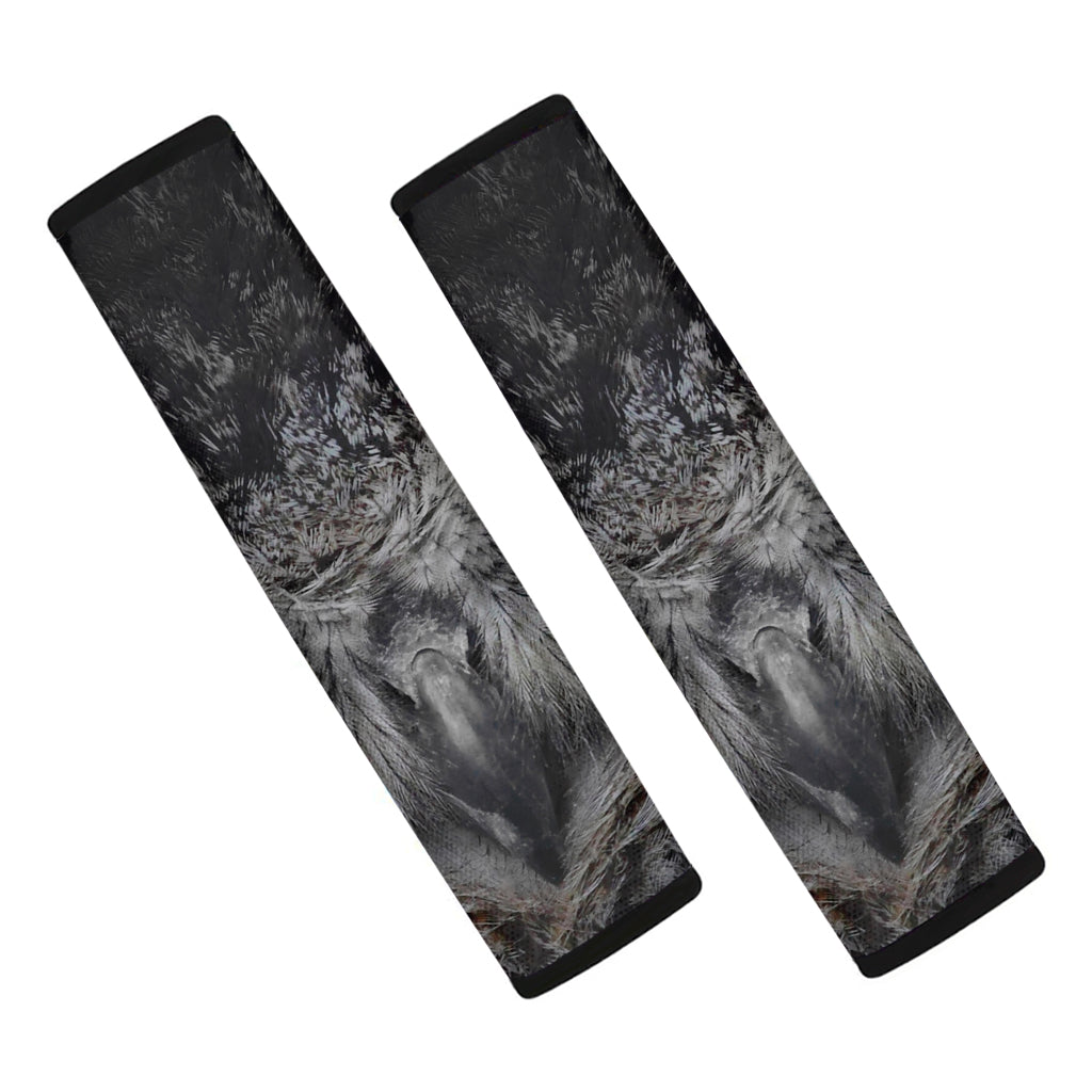 Owl Eyes Print Car Seat Belt Covers