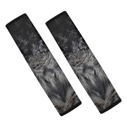 Owl Eyes Print Car Seat Belt Covers