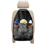 Owl Eyes Print Car Seat Organizers