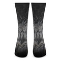 Owl Eyes Print Crew Socks