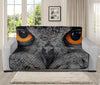 Owl Eyes Print Futon Protector