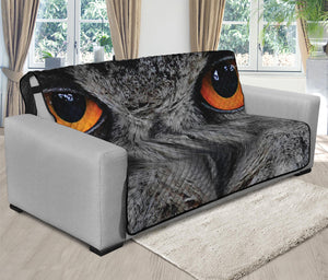 Owl Eyes Print Futon Protector