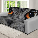 Owl Eyes Print Futon Protector