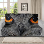 Owl Eyes Print Futon Protector