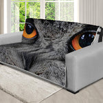 Owl Eyes Print Futon Protector