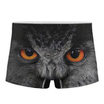 Owl Eyes Print Men's Boxer Briefs