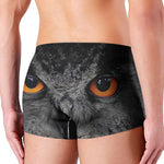 Owl Eyes Print Men's Boxer Briefs