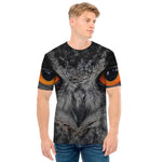 Owl Eyes Print Men's T-Shirt