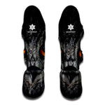 Owl Eyes Print Muay Thai Shin Guard