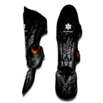 Owl Eyes Print Muay Thai Shin Guard