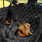 Owl Eyes Print Pet Car Back Seat Cover