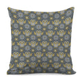 Owl Knitted Pattern Print Pillow Cover
