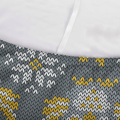 Owl Knitted Pattern Print Sofa Cover