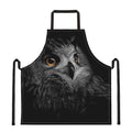 Owl Portrait Print Apron