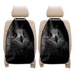 Owl Portrait Print Car Seat Organizers