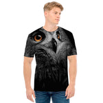 Owl Portrait Print Men's T-Shirt