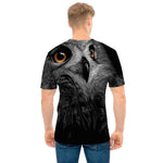 Owl Portrait Print Men's T-Shirt