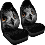 Owl Portrait Print Universal Fit Car Seat Covers