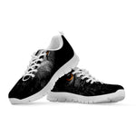 Owl Portrait Print White Sneakers