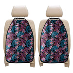 Paisley And Floral Pattern Print Car Seat Organizers