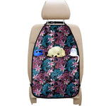 Paisley And Floral Pattern Print Car Seat Organizers