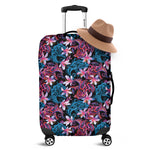 Paisley And Floral Pattern Print Luggage Cover