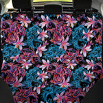 Paisley And Floral Pattern Print Pet Car Back Seat Cover