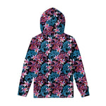 Paisley And Floral Pattern Print Pullover Hoodie