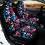 Paisley And Floral Pattern Print Universal Fit Car Seat Covers