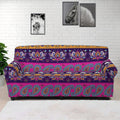 Paisley Elephant Hamsa Pattern Print Sofa Cover