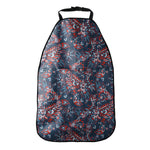 Paisley Floral Bohemian Pattern Print Car Seat Organizers