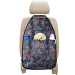 Paisley Floral Bohemian Pattern Print Car Seat Organizers