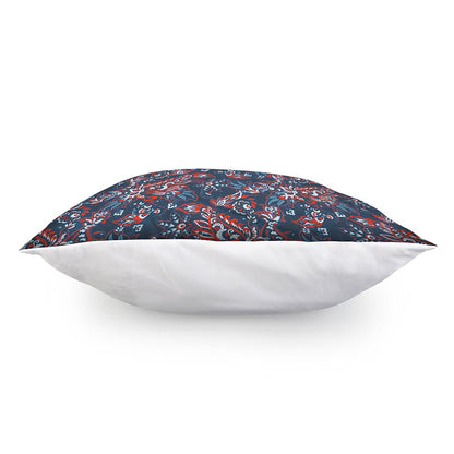 Paisley Floral Bohemian Pattern Print Pillow Cover