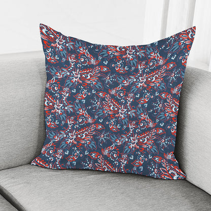 Paisley Floral Bohemian Pattern Print Pillow Cover