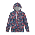 Paisley Floral Bohemian Pattern Print Pullover Hoodie