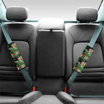 Palm Hawaiian Tropical Pattern Print Car Seat Belt Covers