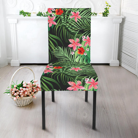 Palm Hawaiian Tropical Pattern Print Dining Chair Slipcover