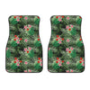 Palm Hawaiian Tropical Pattern Print Front Car Floor Mats