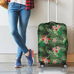 Palm Hawaiian Tropical Pattern Print Luggage Cover