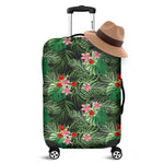 Palm Hawaiian Tropical Pattern Print Luggage Cover