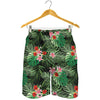 Palm Hawaiian Tropical Pattern Print Men's Shorts