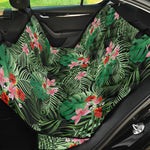 Palm Hawaiian Tropical Pattern Print Pet Car Back Seat Cover