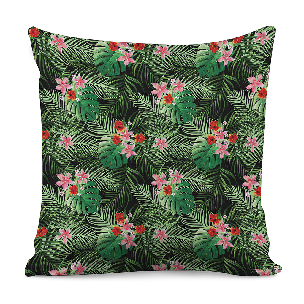 Palm Hawaiian Tropical Pattern Print Pillow Cover