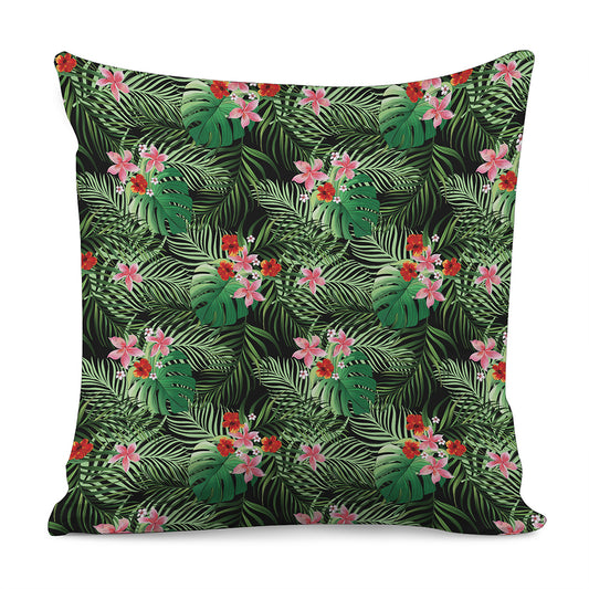 Palm Hawaiian Tropical Pattern Print Pillow Cover